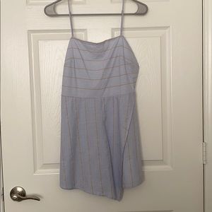 NWT New Blue striped romper, Alt’d State